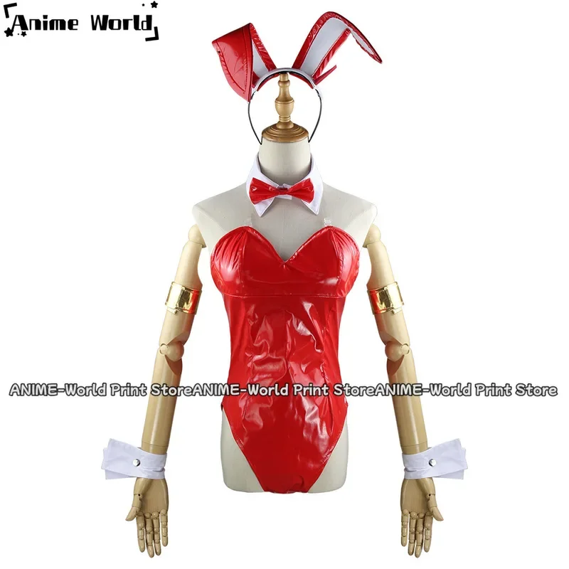 

Unisex Anime Cos Zero Two 02 Bunny Girl Cosplay Costumes Halloween Christmas Party Uniform Suits