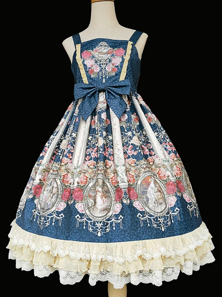 

* Royal Mural * LOLITA Printed JSK Dress By Infanta