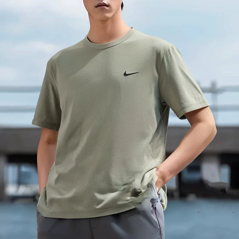 

Nike Summer Quick-Dry Short-Sleeved T-Shirt Loose-Fitting Sports Half-Sleeve Men's Shirt DV9840-320
