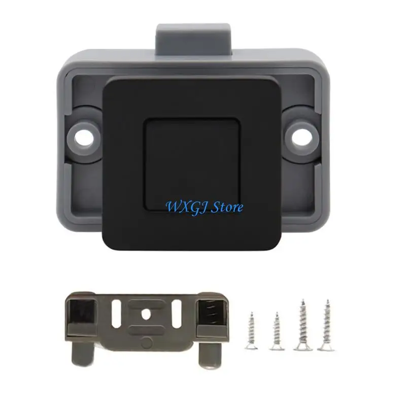 

37JE Durable Vehicle Lock Compact & Reliable Lock Stylish Push Lock Reliable Security Solution Protect Possessions