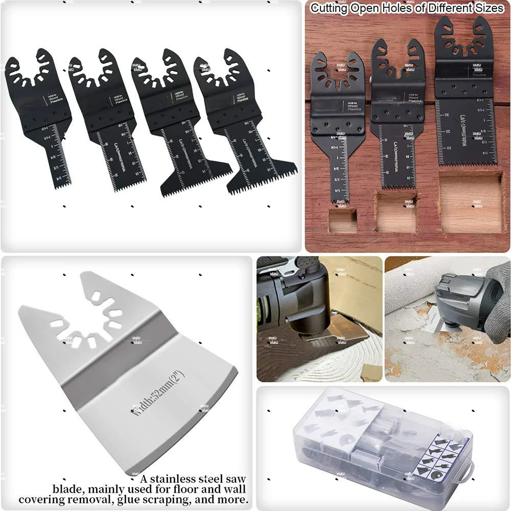 Multi Tool Blades Oscillating Saw Blade Multi-Function Saw Saw Blade Renovator Multi Cutter Blade For Wood Metal Plastic Cutting