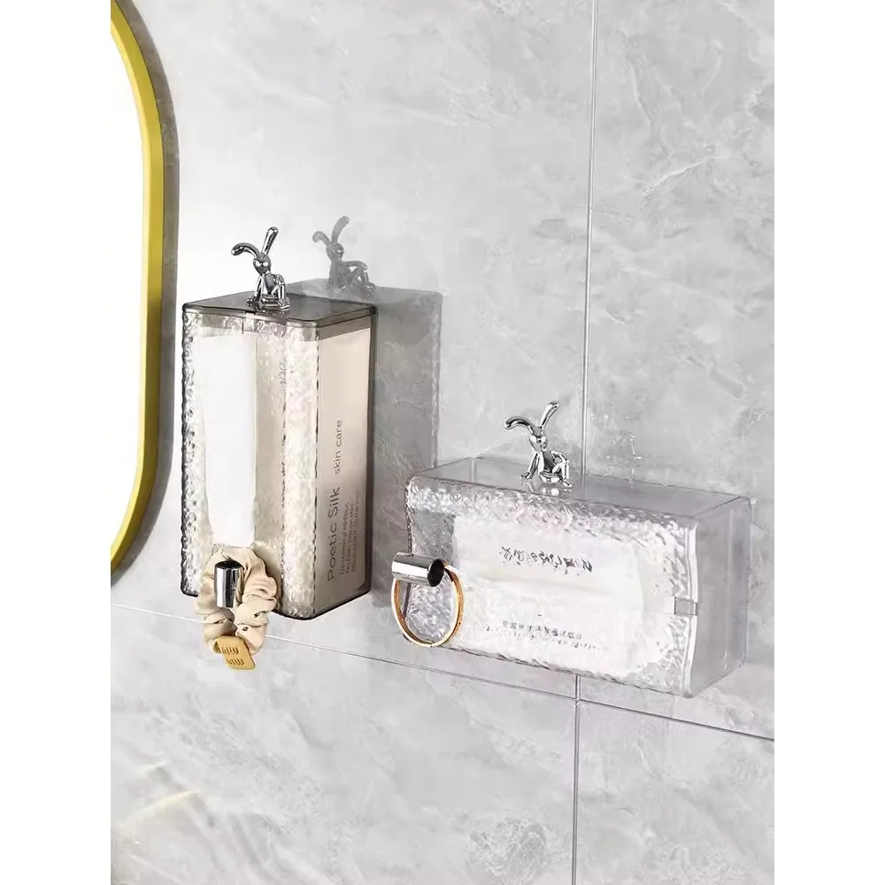 

*Wall-mounted tissue box bathroom kitchen pumping box