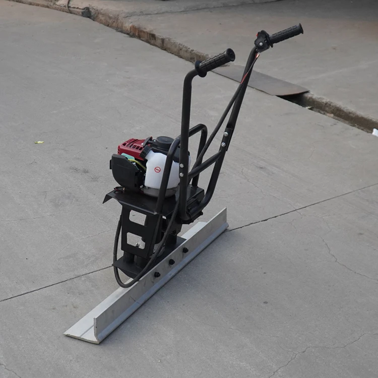 Hot Sell Road Construction Hand Held Concrete Leveling Machine Portable Gasoline Vibrating Concrete Screed Machine