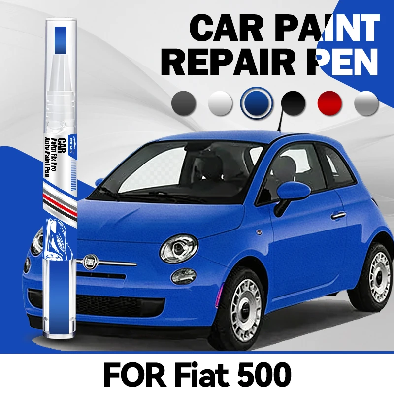 Für Fiat 500 Autolack-Reparaturstift, Autolack-Abdeckstift, Acrylfarben, Autozubehör, Detailing, Autoartikel für Autos