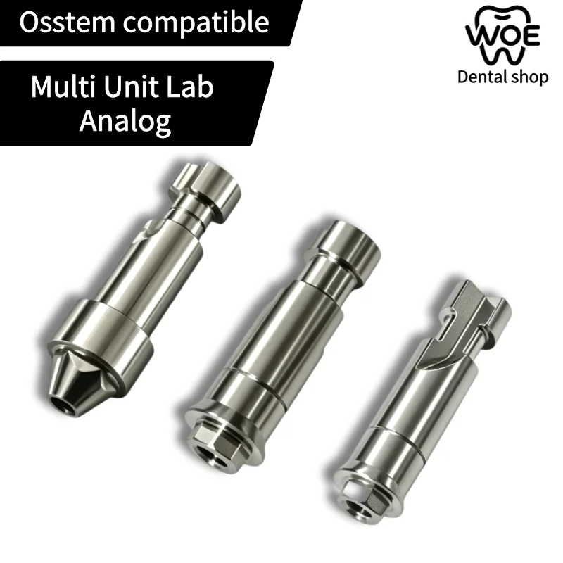 Osstem Multi Unit Analog & Esthetic-low Lab Analog for Implant System Custom OEM ODM Dental Lab Abutment Casting Post