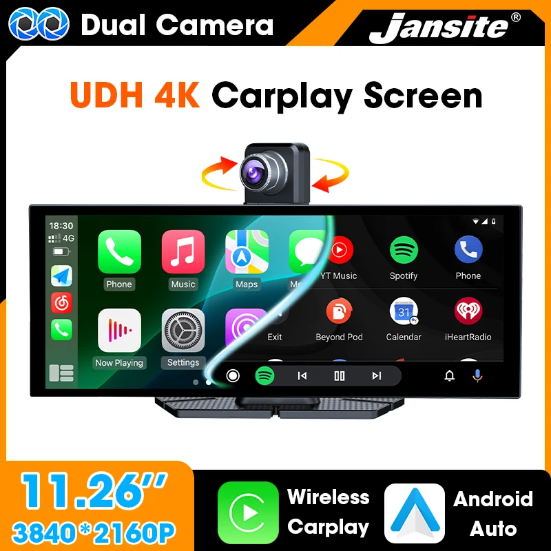 Jansite 4K Dashcam …