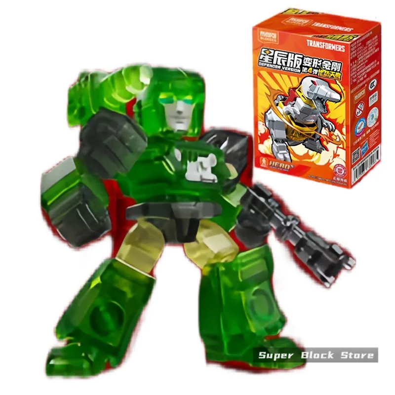 BLOKEES Defenoer Version 4th Transformers Building Block Man Assembly Toys Grimlock Rodimus Prime Megatron Model Collecting Gift image 3