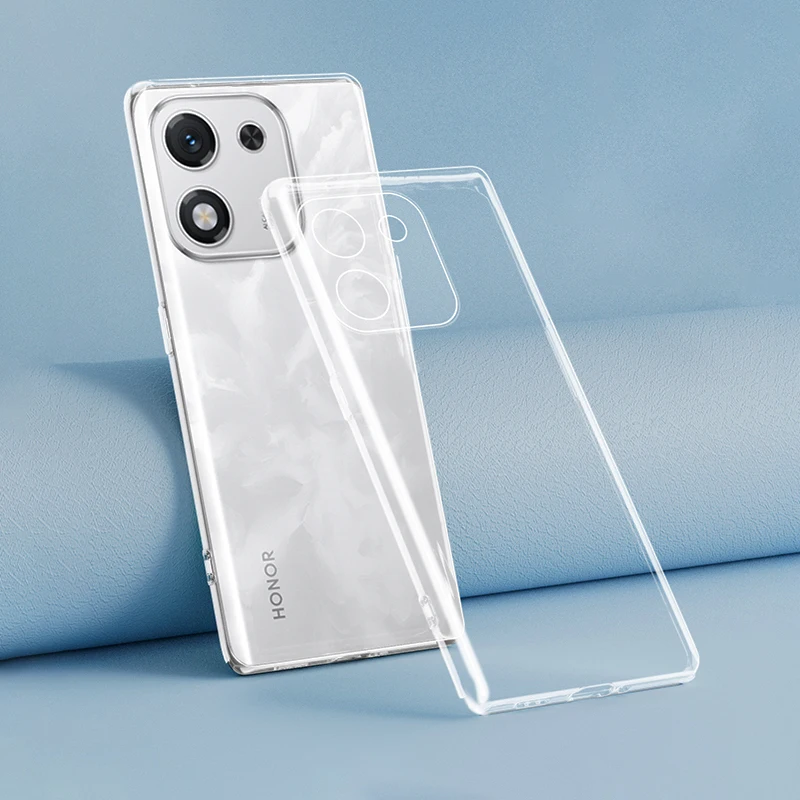لينة شفافة سيليكون رقيقة ضوء الحالات الهاتف ل HonorX70i الشرف X70i 5G 6.7 "كاميرا واقية واضح غطاء خلفي من البولي يوريثان الإسكان #3