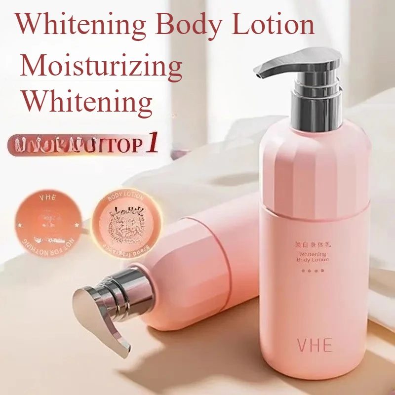 VHE rouge grenade nettoyant pour le corps hydratant, hydratant, nettoyage de la distance, nourrissant, Lotion éclaircissante pour le corps au parfum longue durée