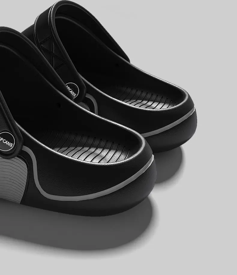 

Мужские модные универсальные уличные тапочки, новинка 2023 года, летние спортивные сандалии, увеличивающие рост, износостойкие, нескользящие, на повышенной подошве