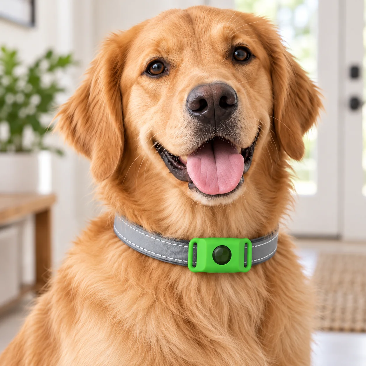 Flea Tick Repellent Collar Clip for Dogs Cats, Replaceable Insert Holder, Lightweight Pet Collar Accessory for Daily Wear