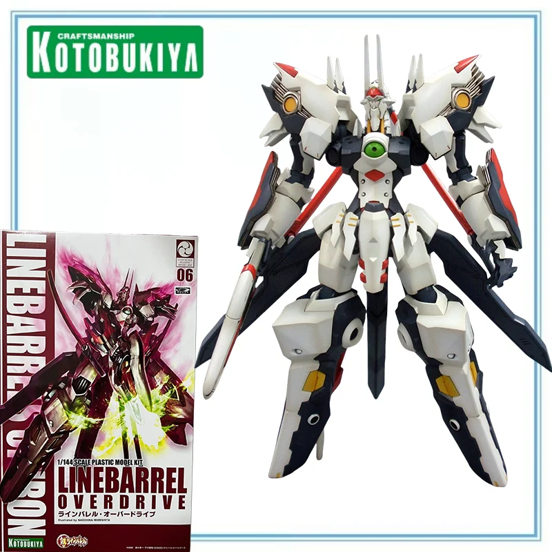 

KOTOBUKIYA Original in Stock Kurogane No Linebarrels Linebarrel Overdrive 1/144 Anime Cartoon Assemble Model Kit Action Figure