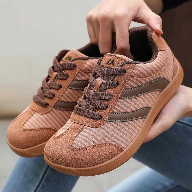 Große Größen Herren Hochwertige Casual Sneakers Unisex Breite Zehenpartie Barfußschuhe Leichte Dünne Sohle Pendel-, Geh- und Laufschuhe – Detail 2