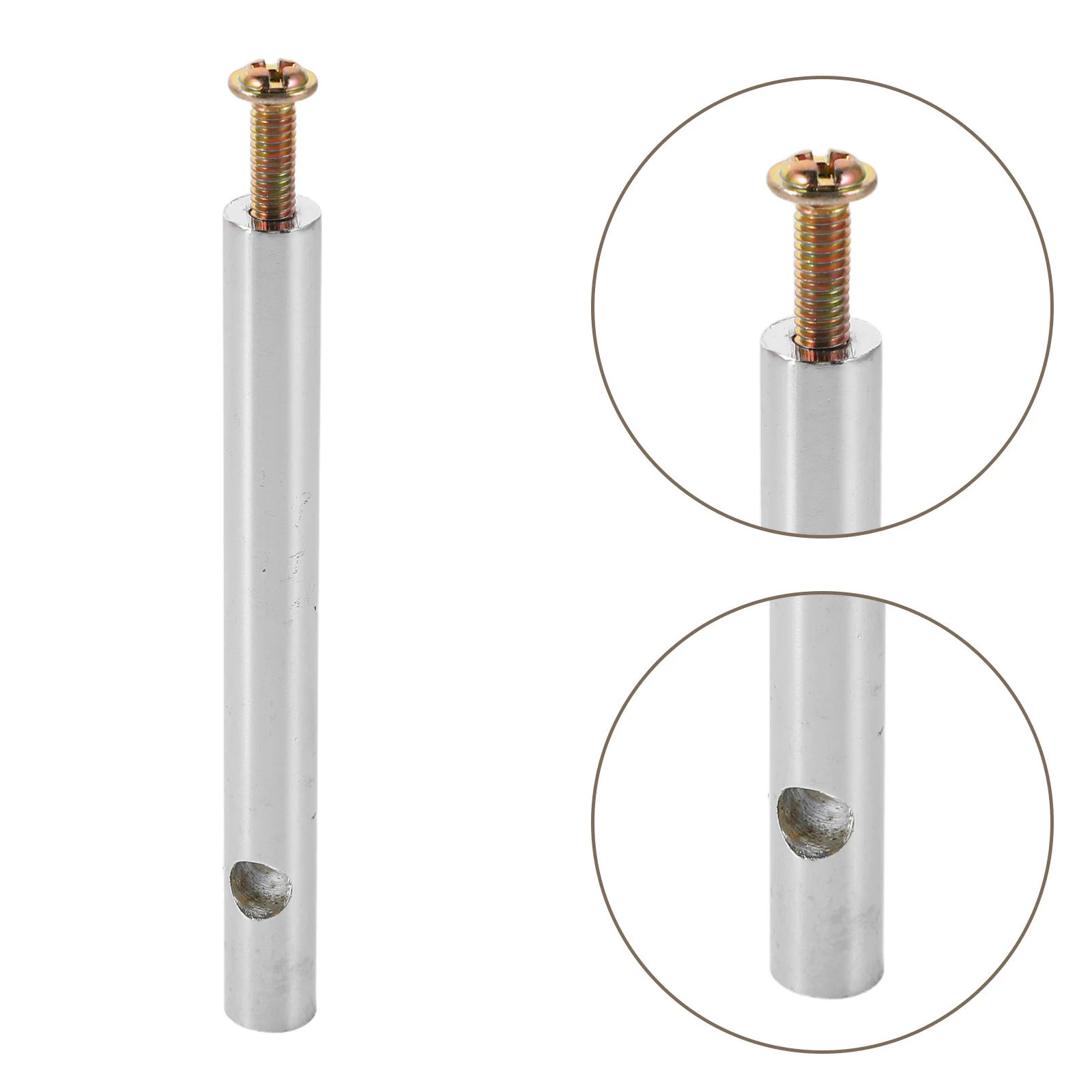 

2Pcs Metal Spindle Connectors for Furniture Elegant Post Caps Handrail Brackets Indoor Railing Accessories Home Decor