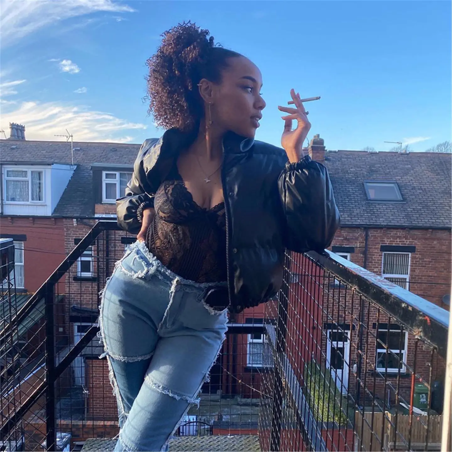 خريف شتاء جديد حجم كبير المرأة بارينج البطن طوق الوقوف الجلود معطف Jaet الأوروبي Sle طويل Sve طول منتظم