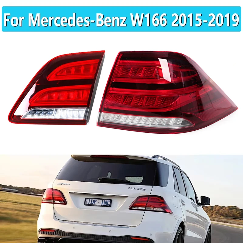 

Для Mercedes-Benz W166 GLE320 GLE350 GLE400 GLE500 GLE550 2016 2017 2018 2019 задний автомобильный светодиодный задний фонарь стоп-сигнал A1669065701