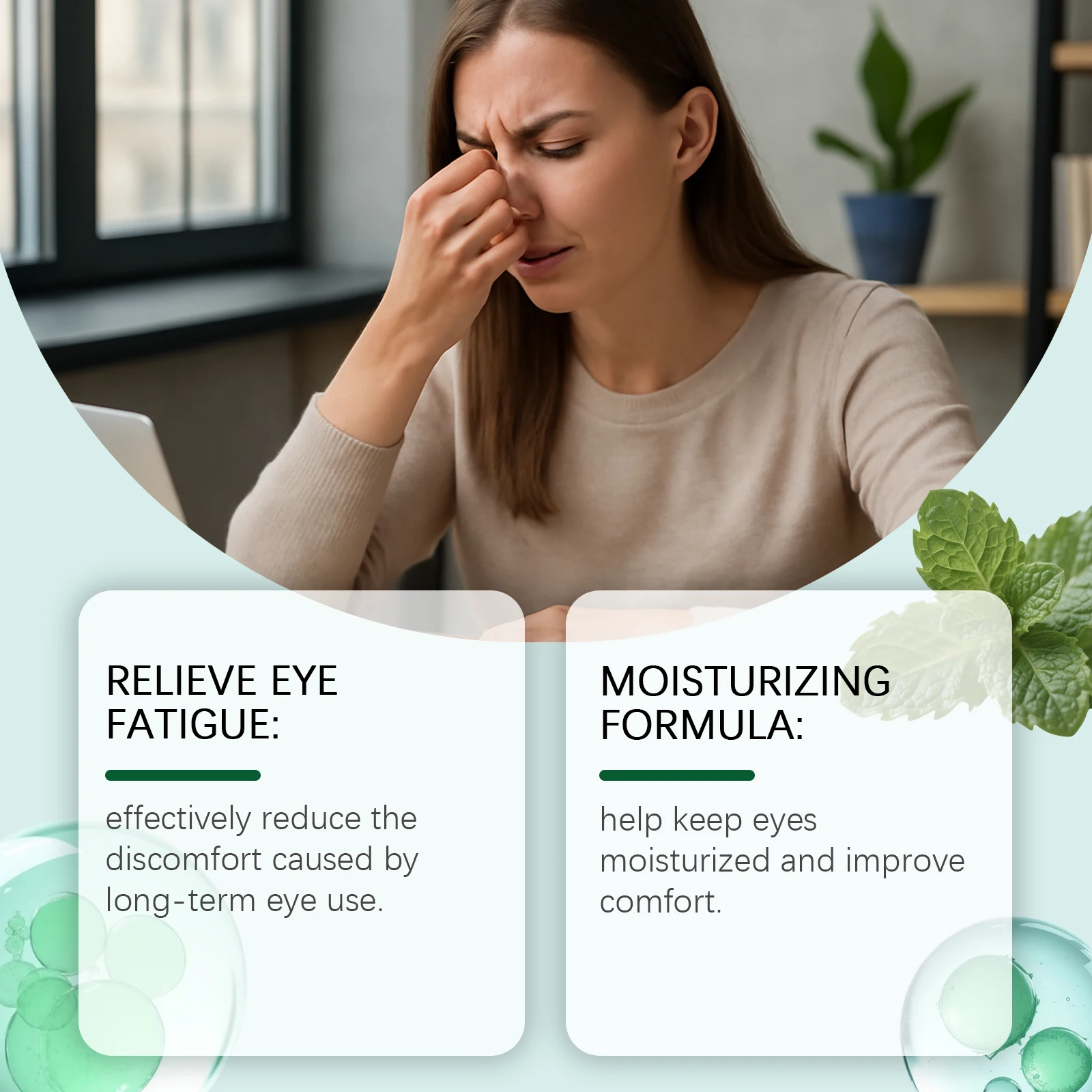 1/2/3pcs Presbiopia Ripristina Gocce per gli occhi Alleviare l'affaticamento degli occhi Prurito secco Rossore Migliorare la vista sfocata Visione Migliorare Gocce per gli occhi