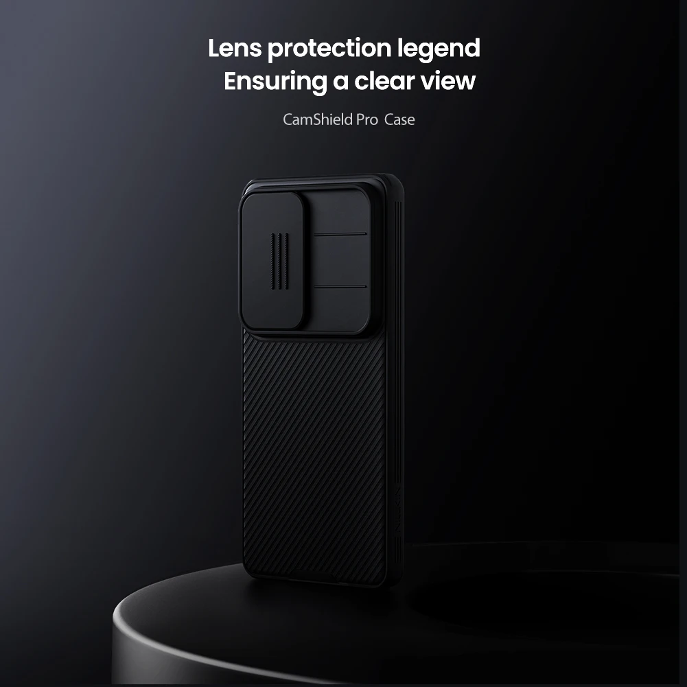 Für Samsung Galaxy S26 Ultra Hülle NILLKIN Fitted Case Camshield Super Frosted Shield Case Objektivschutzabdeckung – Detail 4