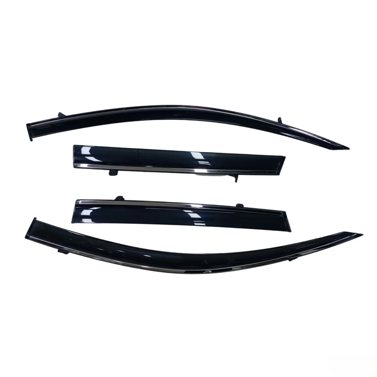 

4 шт., материал ПК, лента для козырька двери, солнцезащитный козырек от дождя, дефлектор оконного вентиляционного отверстия для Toyota Corolla Cross Hybrid 2022 2023 2024