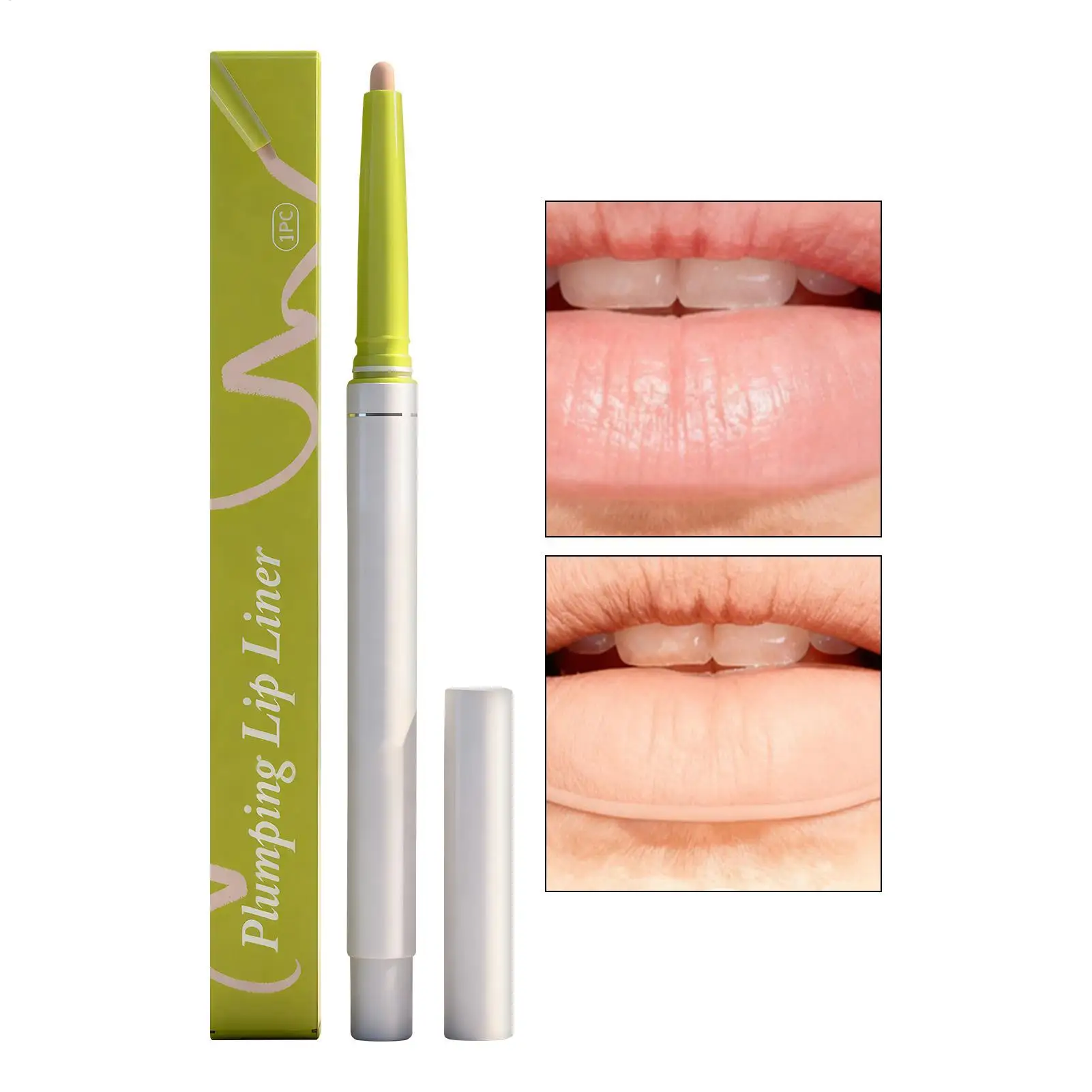 Matte Lipliner Pencil Velvet Nude Pink Lip Liner Pencil Plumping Lip Stain Lasting Fine Lipstick Slim Lip Outline Contour Makeup