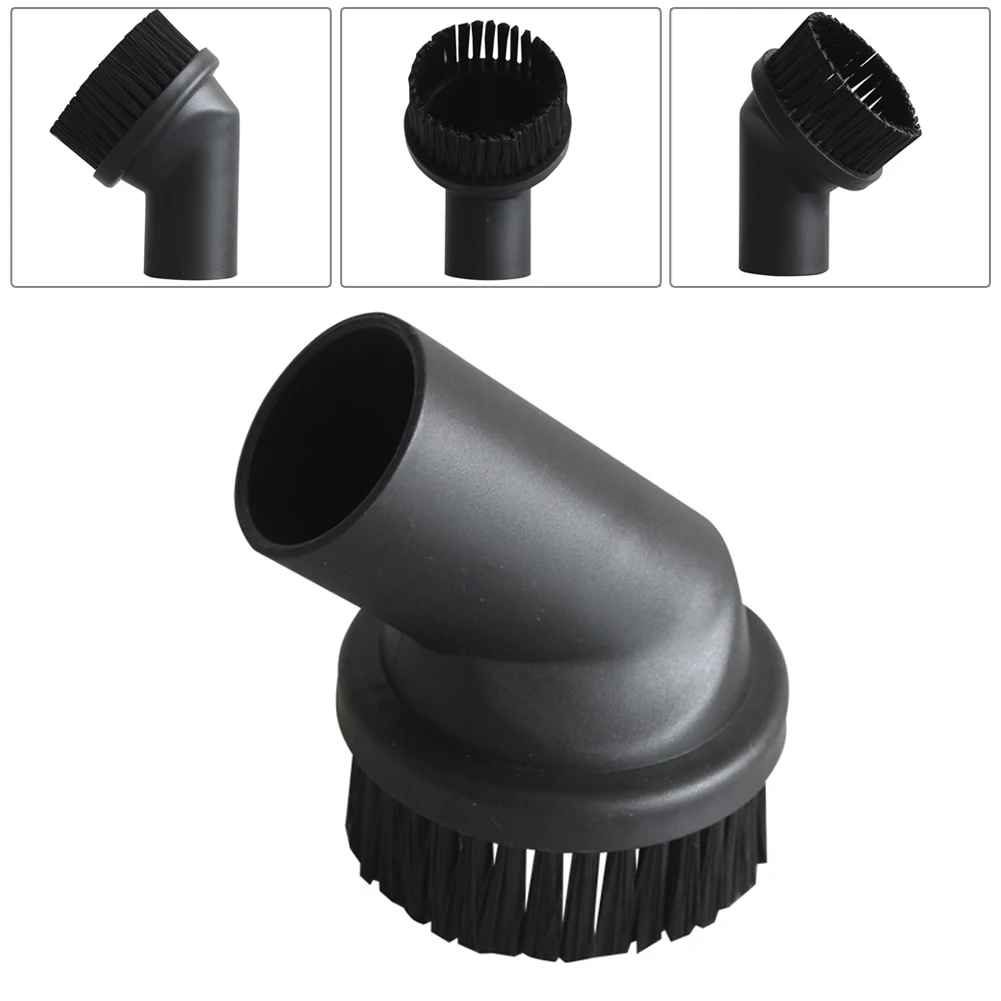 Round Brush Head Nozzle For Compatible Dusting Tool Brush Vacuum Cleaner Accessories Inner Diameter 35mm