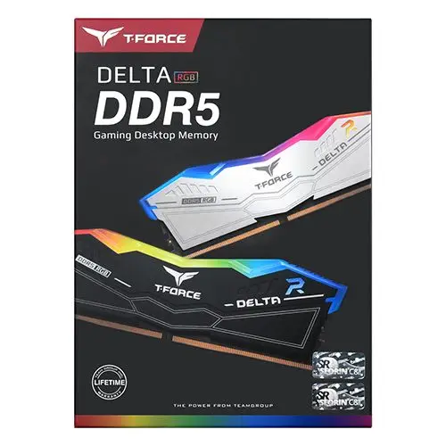 [SEURIN OFFICE] TEAMGROUP T-Force DDR5 6000 CL38 Delta RGB White Package 32GB(16Gx2)