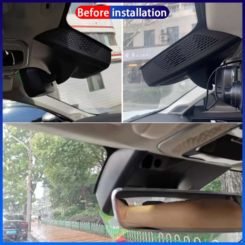 HighCity For Lynk & Co 01 Facelift 2023 2024 2025 Dash Cam Camera DVR 4K UHD 2160P Night Vision Plug And Play Video Recorder