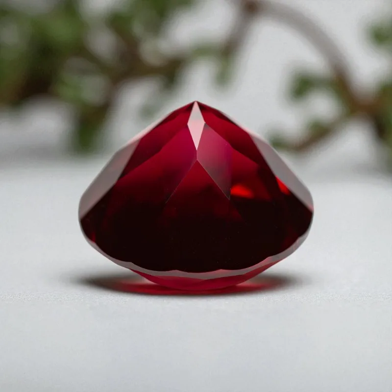 Lab Grown Ruby Pigeon Blood Red Color Round Cut Gemstone Beads For Charms Diy Jewelry Making Selectable AGL Certificate - Image 4