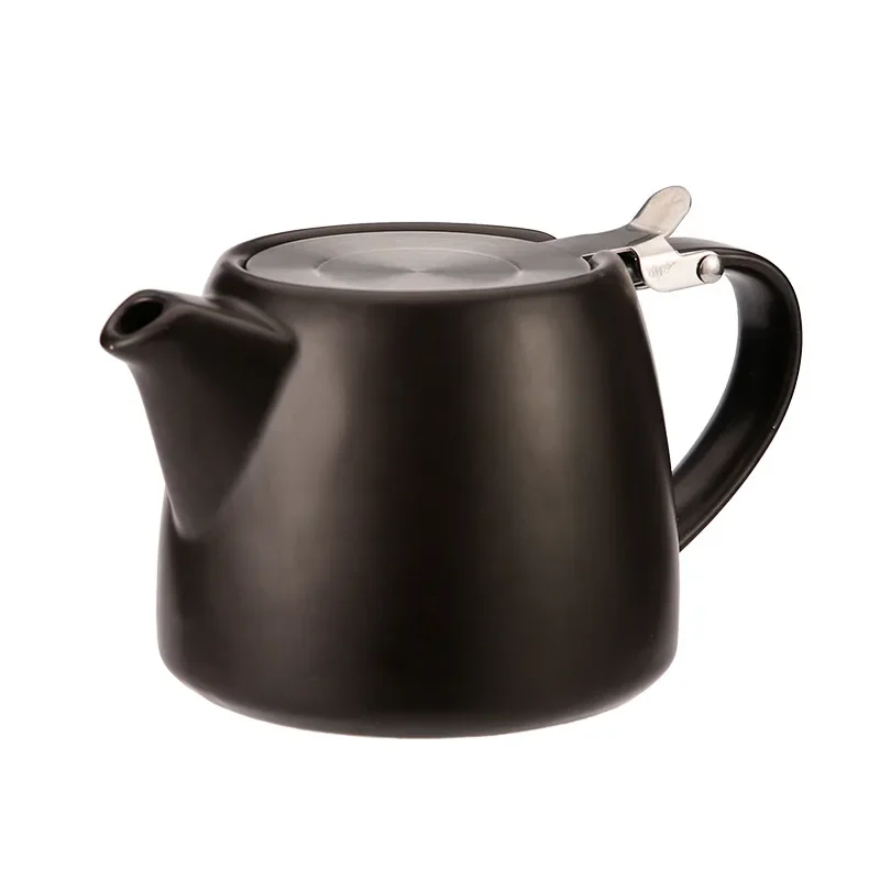 Ceramic Teapot Household Simple with Filter Large-capacity Kettle Afternoon   Set Flower  Single Pot