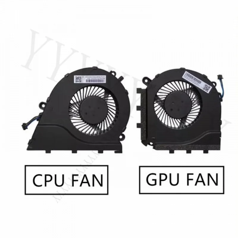 

Y+CPU GPU Fan For HP 17-W 17-W018CA 17-W033D TPN-Q174 910441-001 862954-001