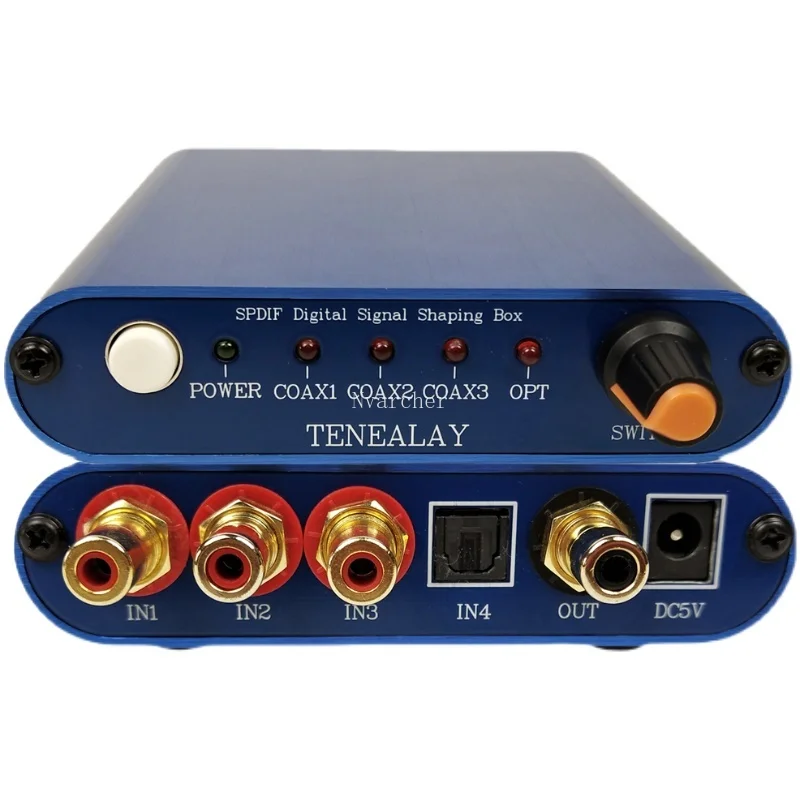 Imagem -06 - Nvarcher-spdif Coaxial Signal Shaping Buffer Fibra Óptica Entrada para Digital Broadcast cd