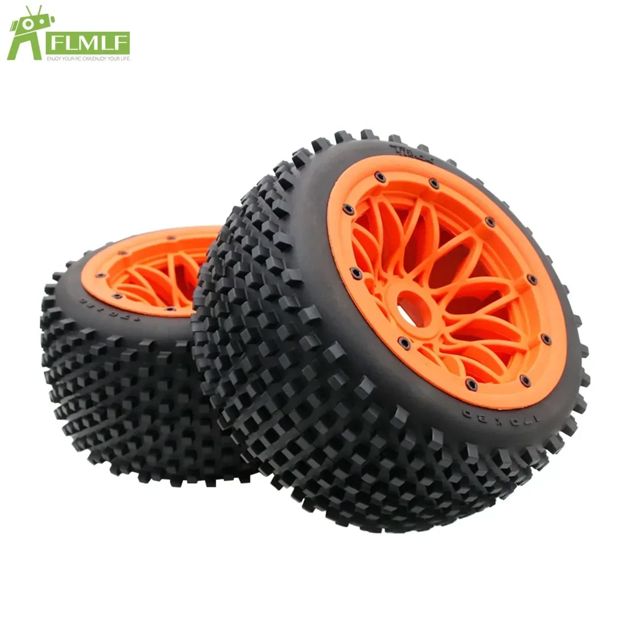 Gruppo pneumatico anteriore o posteriore o mozzo ruota in nylon o anello Beadlock per 1/5 HPI ROFUN BAHA ROVAN KM BAJA 5B Rc Car Toys Giochi Parti