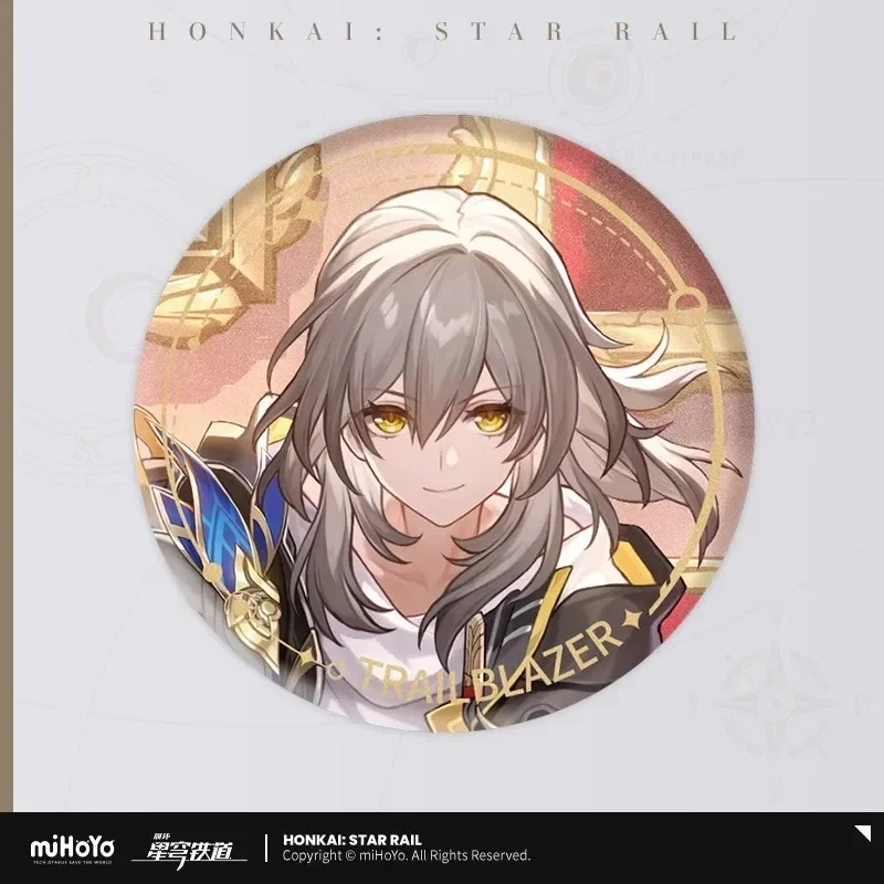 [本物] ゲーム Honkai スターレールコスプレサンデーロビンブリキバッジアニメ漫画 Tingyun Ruan Mei ブローチアクセサリー