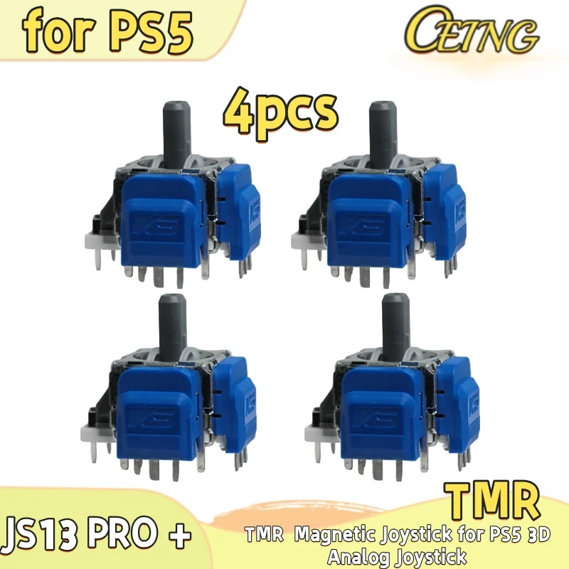 

4pcs TMR Joystick PS5 Joystick Control PS5 Magnetic For Ps5 Controller Analog Magnetic Tmr Sticks