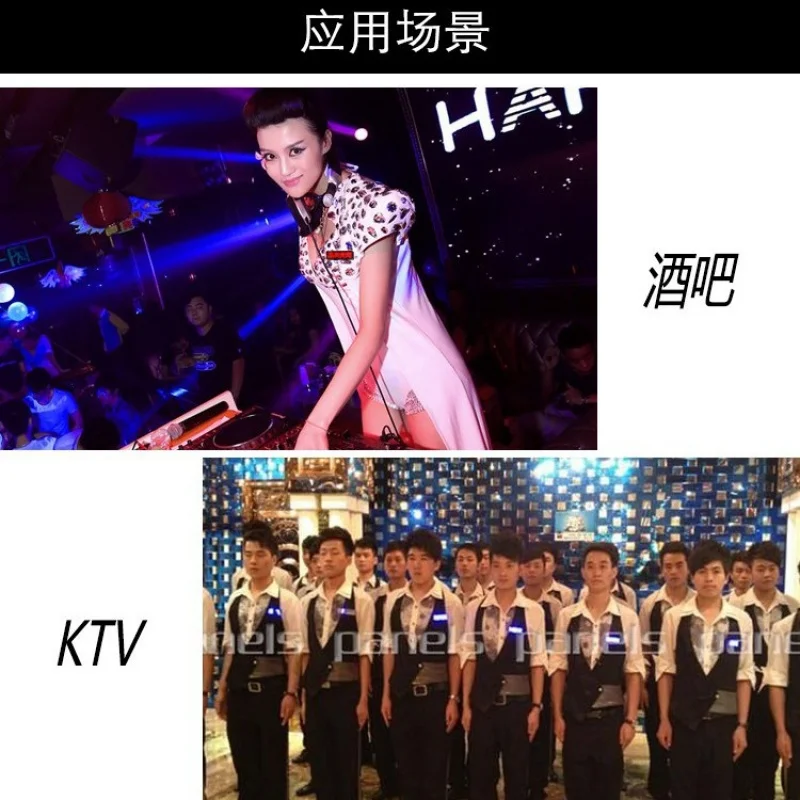 Customized LED Name Display Screen Business Card Screen Employee Number Plate Illuminated Scrolling Text Drinking Driving Re