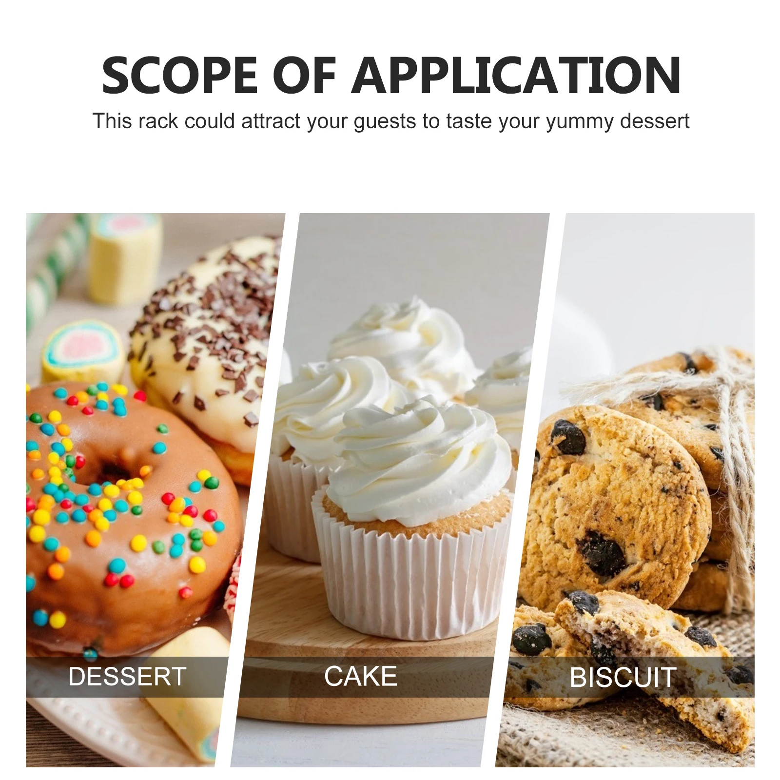 

1Pcs Iron Cake Stand Fresh Decorating Table Photo Prop Party Cake Display Rack Dessert Support Iron Cupcake Stand Prop