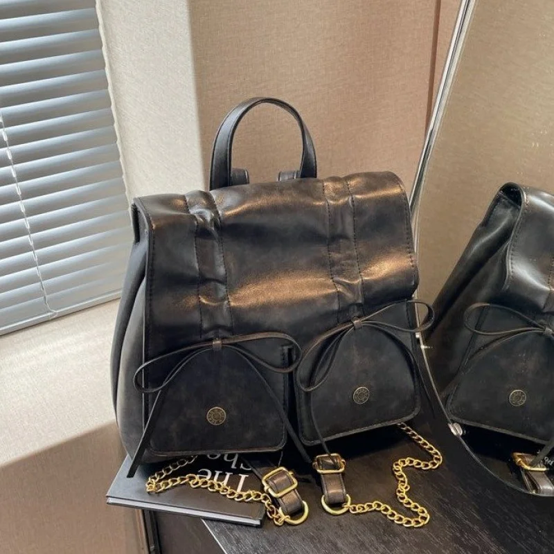 

Элегантная кожаная женская сумка через плечо, элитная роскошная брендовая известная дизайнерская повседневная модная винтажная пригородная сумка ​