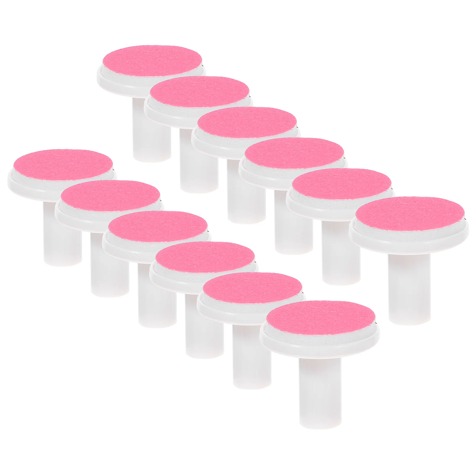 

12 Pcs Spare Grinding Head Accessories for Electric Baby Nail Polisher Grinder Trimmer Replacement Pads Universal Tools Plastic