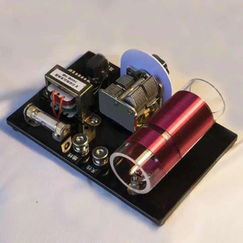 Ore radio, dual loop, air variable capacitor, diode detector, with impedance converter,
