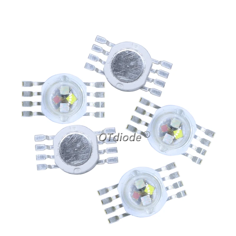 10-50pcs High Power LED Chip RGB RGBW RGBWW RGBWY RGBWYV 3W 9W 12W 15W 18W LED Stage Lamp Molding Light Colorful Light Source