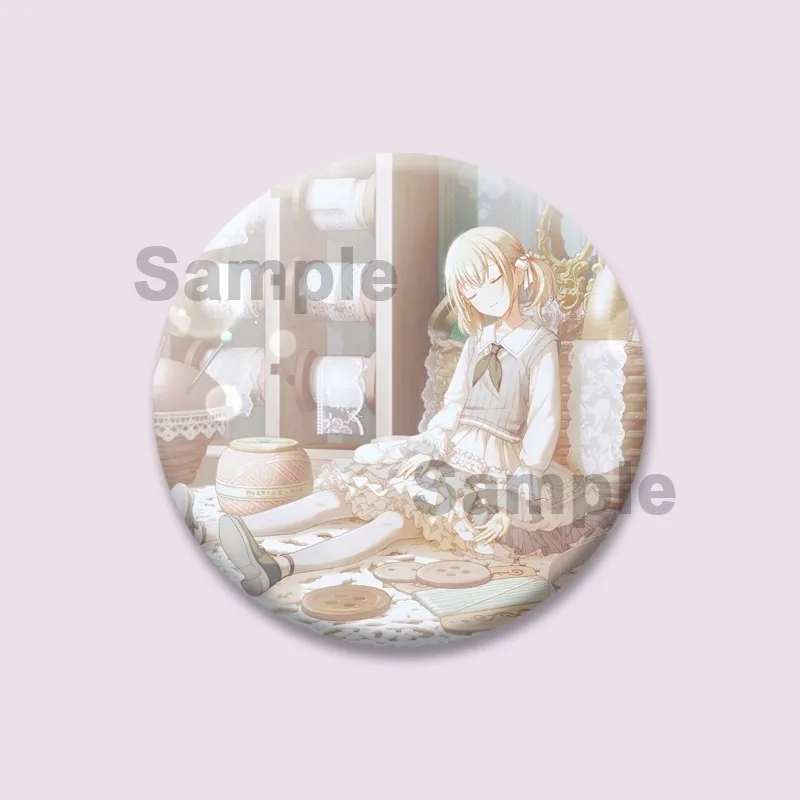 PJSK 브로치 만화 그림 Otori Emu Momoi Airi Shinonome Ena 배지 소프트 버튼 핀 의류 가방 모자 액세서리 친구를위한 선물