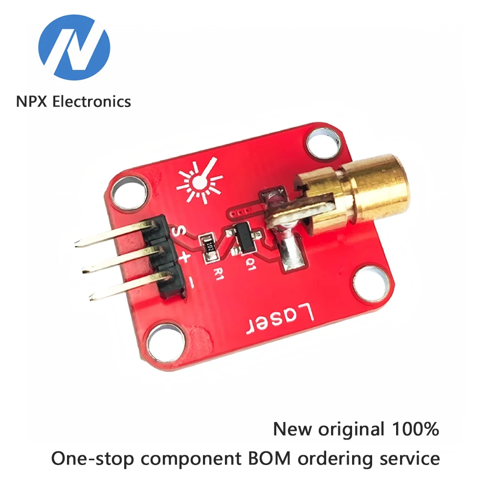 Модуль лазерной излучения, Модуль датчика лазерной головки, лазерный датчик 5 В, KY-008