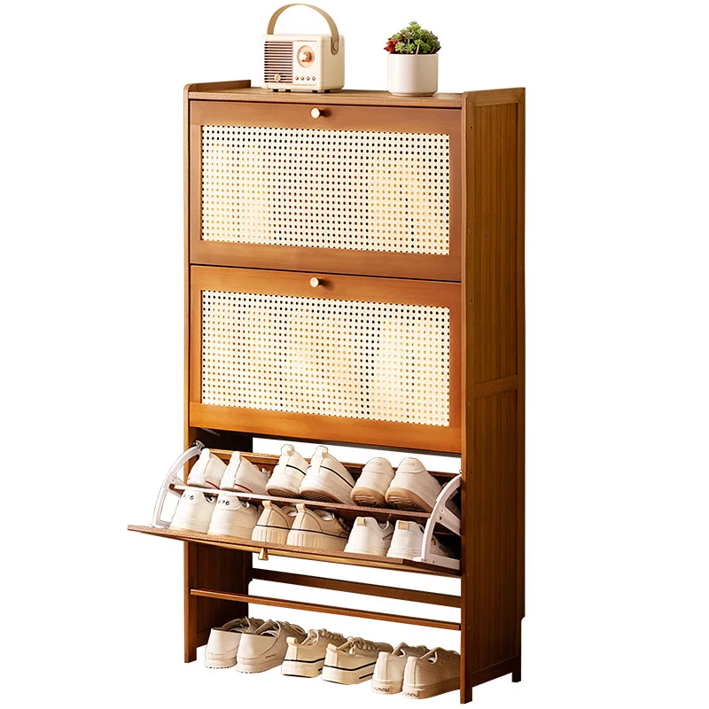 

Door shoe cabinet, high vertical, home cabinet integrated household