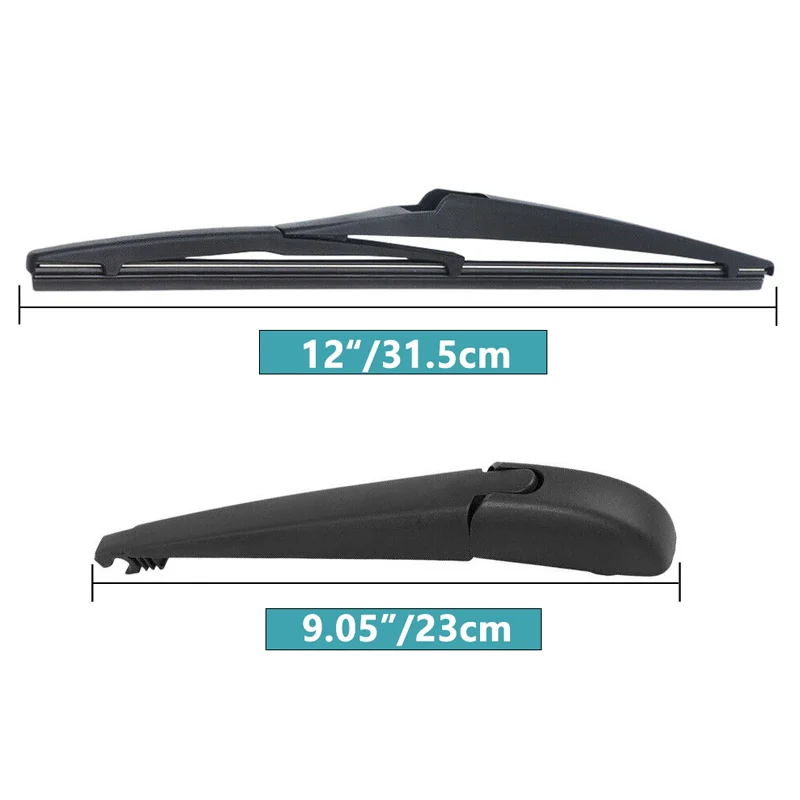 Clean Back Windshield Wiper Arm And Blade For TOYOTA RAV4 2013 2017 2018 2019 Highlander Compass Rear Wiper Arm And Blade set