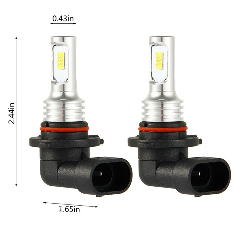 8X 9005 HB3 LED Headlight Bulbs Kit High-Beam 35W 4000LM 6000K White High Power