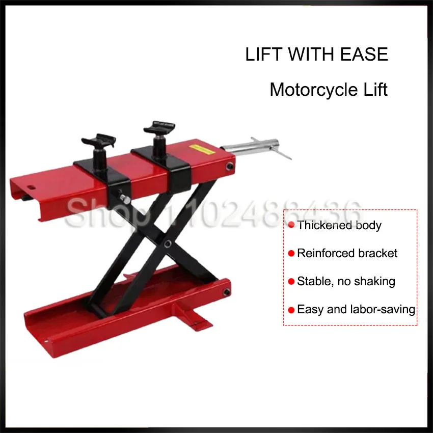 Motorcycle Lift Table Jack Crane 450/500Kg Motorcycle Repair Station Center Scissor Lift Workshop Work Bench