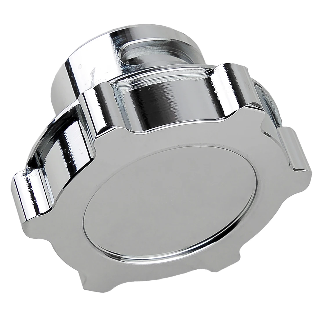 Oil Filter Cap Silver Aluminum Alloy Fit for Chevy Camaro Impala Corvette Cadillac CTS Pontiac Firebird LS1 GTO G8 Buick Regal