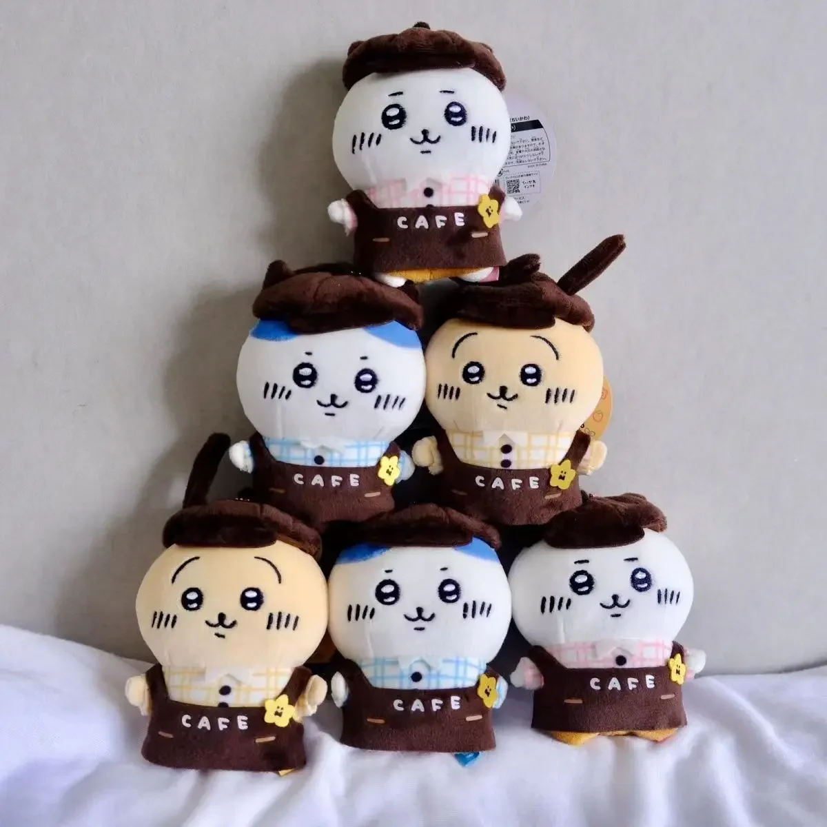 Chiikawa Coffee Shop Series Three Small Kawaii Usagi Hachiware Cute Plush Pendant Plush Toy Gift