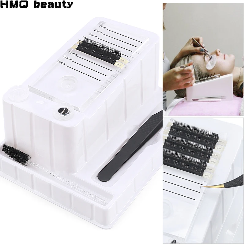 5 in 1 False Eyelashes palette Stand Pad Pallet Lashes glue Holder Quick Flowering Eyelashes Extension Makeup Tools