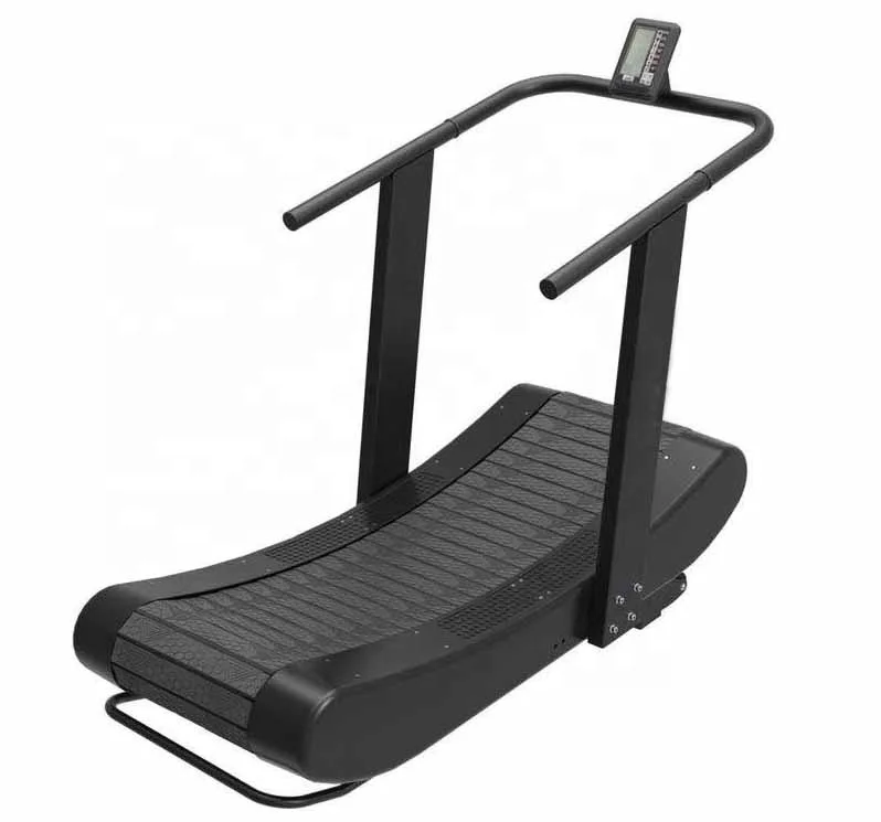 Self-Generating Commercial Treadmill Exercise Running Machine Curved Treadmill